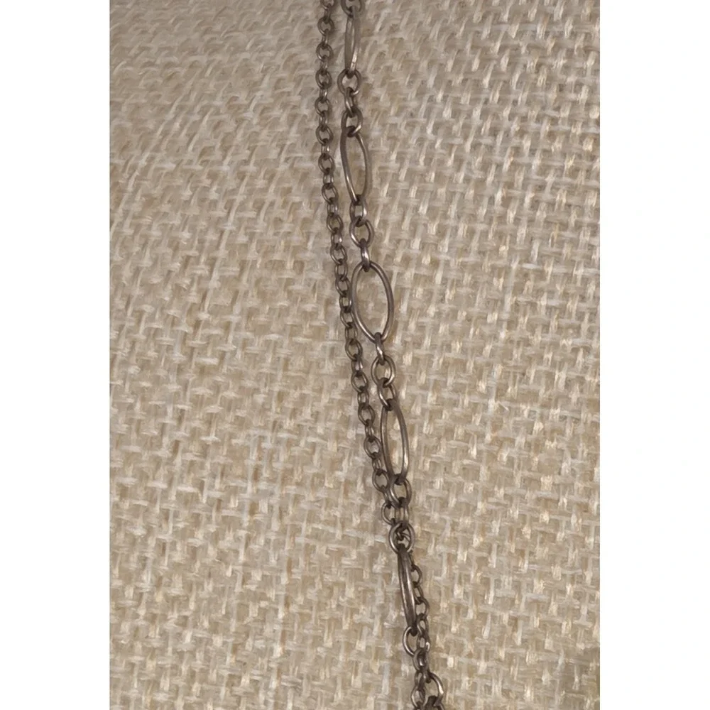 Vintage Barse Beaded Quartz Pendant 17'' - 19'' Necklace‎ & Earrings Set